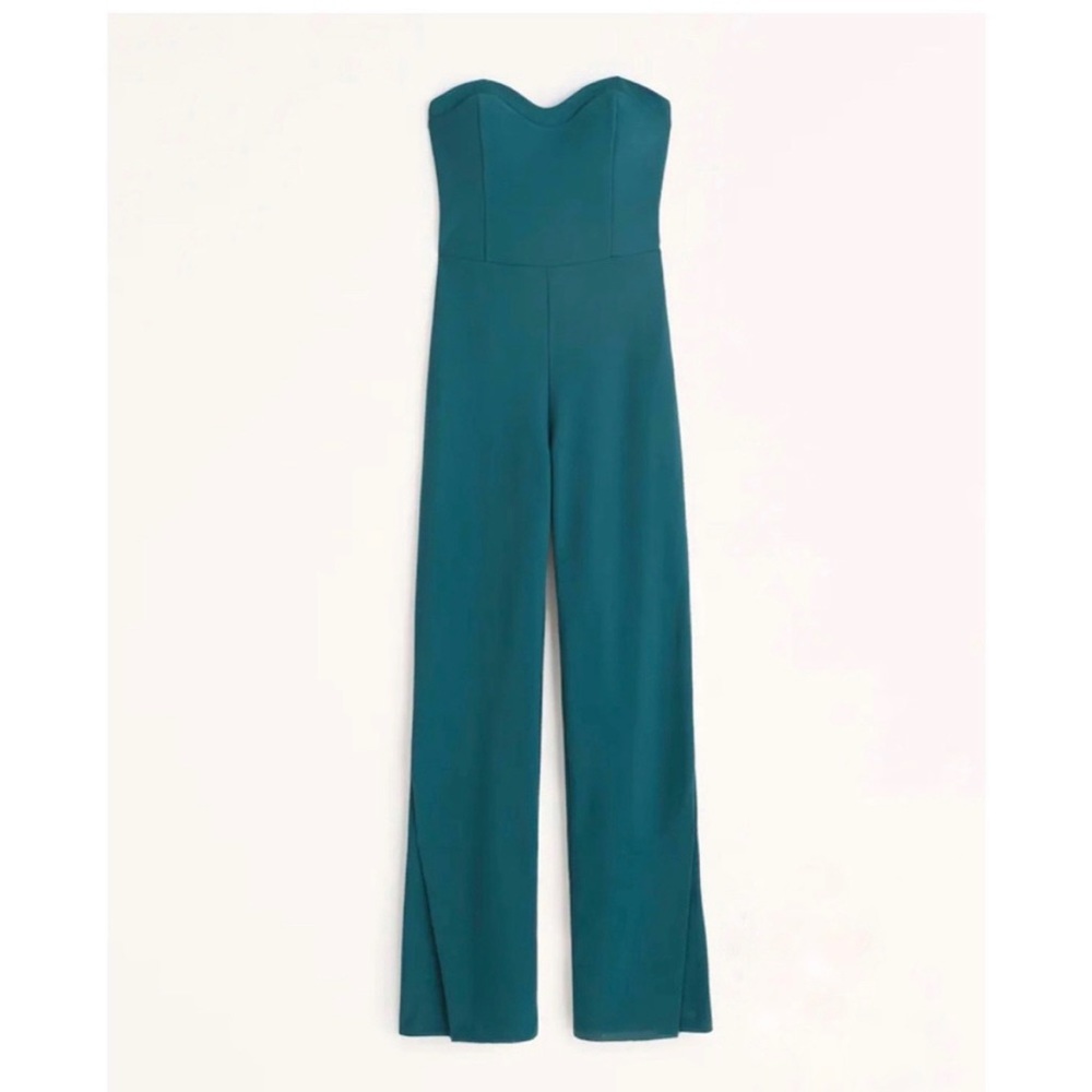 Abercrombie teal jumpsuit